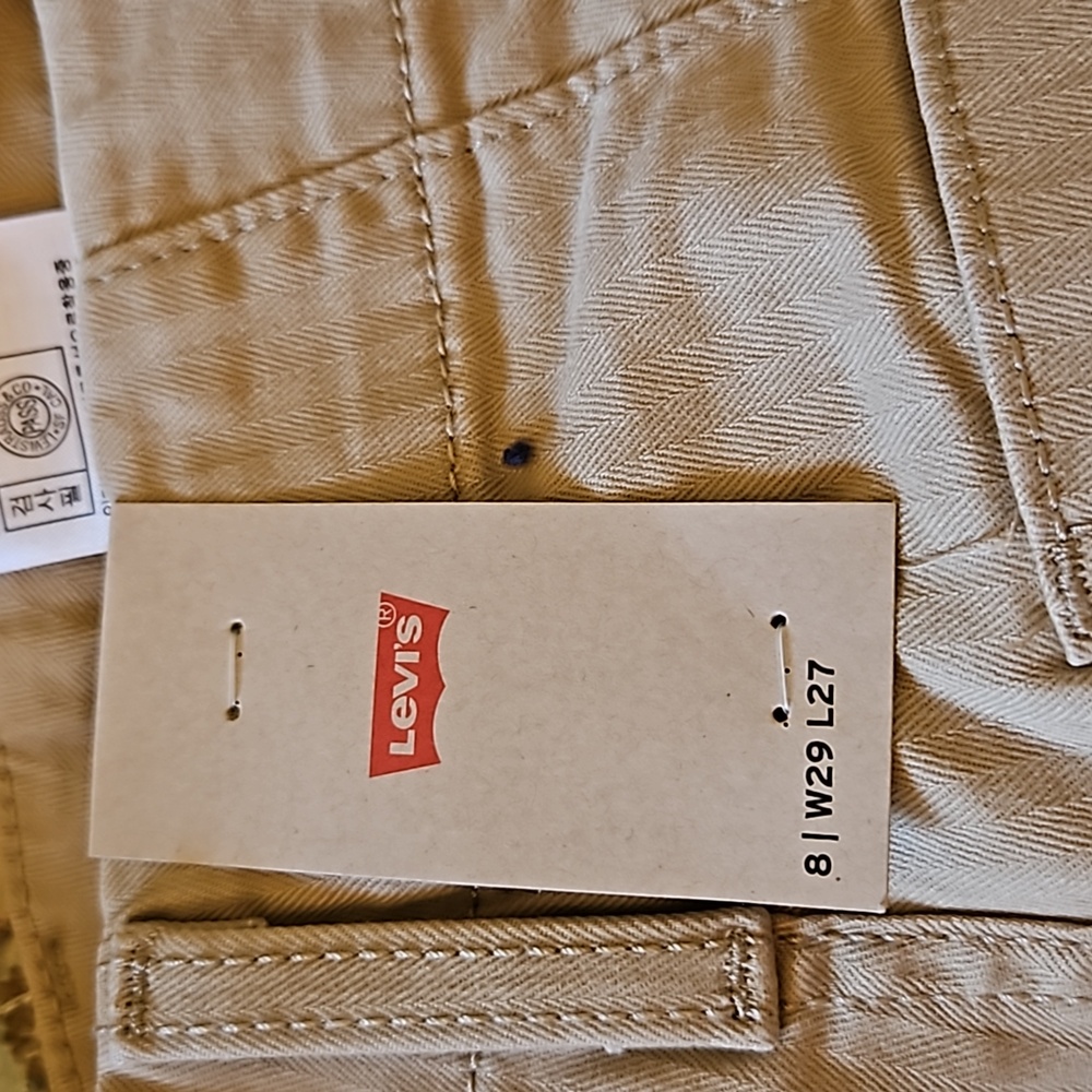 Levi's size 8| W29 L27 khaki - Picture 10 of 10